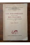 Les Paraphrases françaises des Psaumes à la fin de la période baroque (1610-1660)