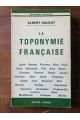 La toponymie française 