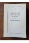 Eléments de linguistique romane