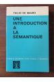 Une Introduction à la sémantique
