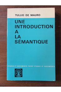 Une Introduction à la sémantique