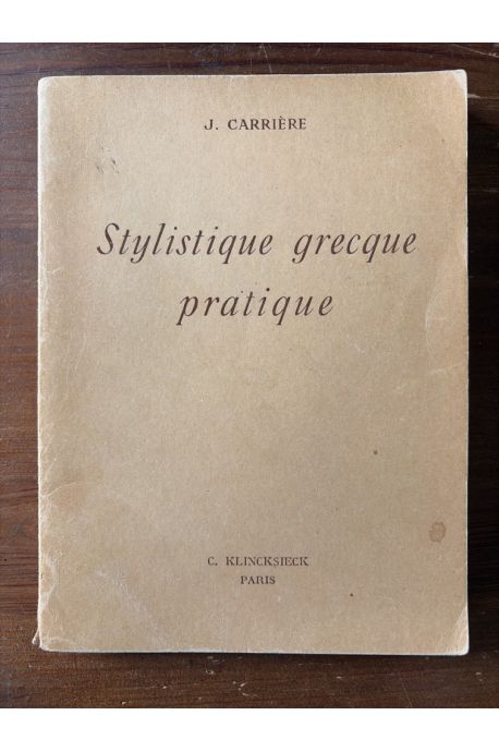 Stylistique grecque pratique, La phrase de la prose classique