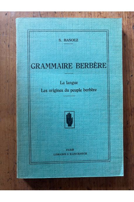 Grammaire berbère, la langue, les origines du peuple berbère