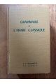Grammaire de l'arabe classique