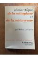Sémantique de la métaphore et de la métonymie