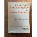 Sémantique de la métaphore et de la métonymie