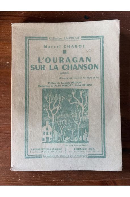 L'ouragan sur la chanson poëmes (les minutes du coeur)