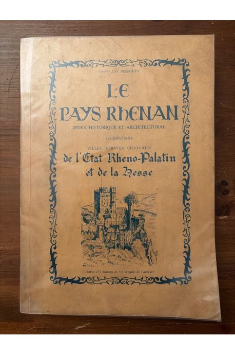 Le Pays Rhénan, Index historique et architectural des principales villes