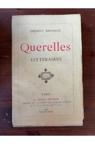 Querelles littéraires