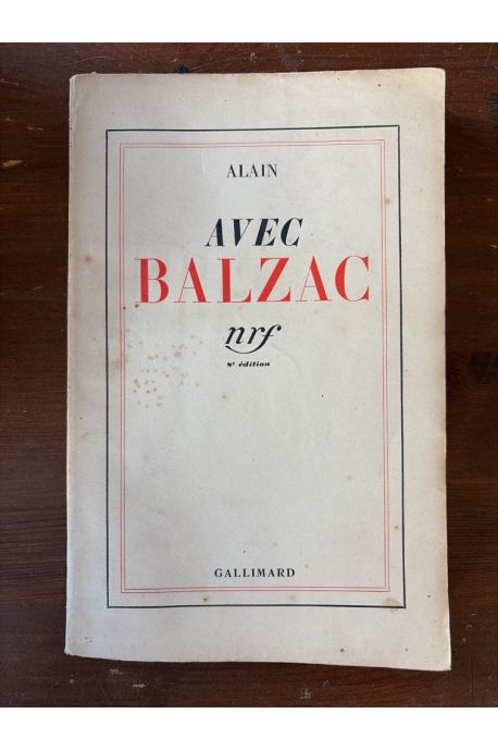 Avec Balzac