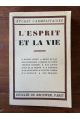 Etudes carmélitaines, L'esprit et la vie, 23e année, Vol.1 Avril 1938