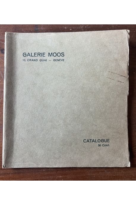 Exposition Cuno Amiet James Vibert, catalogue galerie Moos