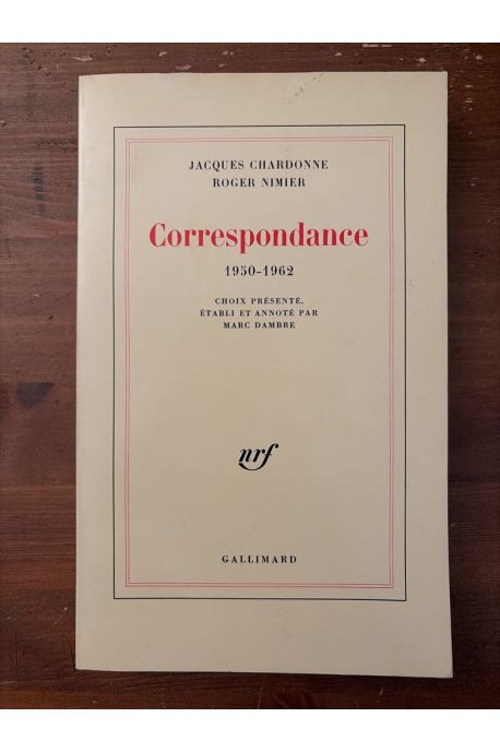 Correspondance 1950-1962