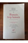 Oeuvres philosophiques complètes - Tome 3, Fragments posthumes (1878-1879) Humain, trop humain 1
