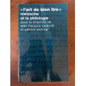 "L'art de bien lire" Nietzsche et la philologie
