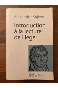 Introduction à la lecture de Hegel