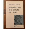 Introduction à la lecture de Hegel