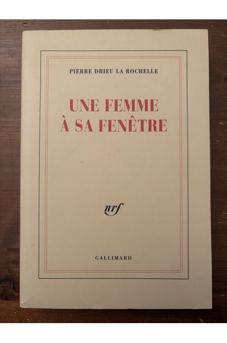 Une femme à sa fenêtre