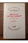 Qu'est-ce qu'une nation ? Une histoire mondiale