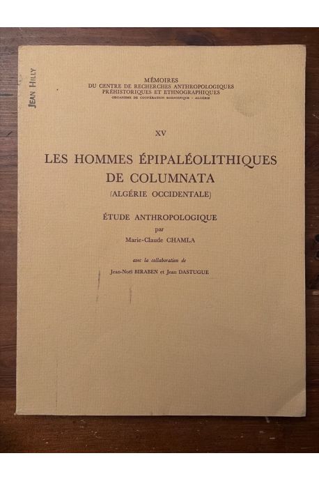 Les hommes épipaléolithiques de Columnata (Algérie occidentale), Etude anthropologique