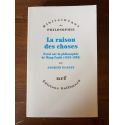 La raison des choses, Essai sur la philosophie de Wang Fuzhi (1619-1692)