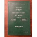 Règles de calcul des constructions en acier