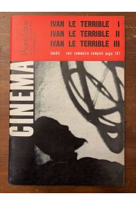 L'avant-scène cinéma Numéro double 50-51, Ivan le terrible I, II et III