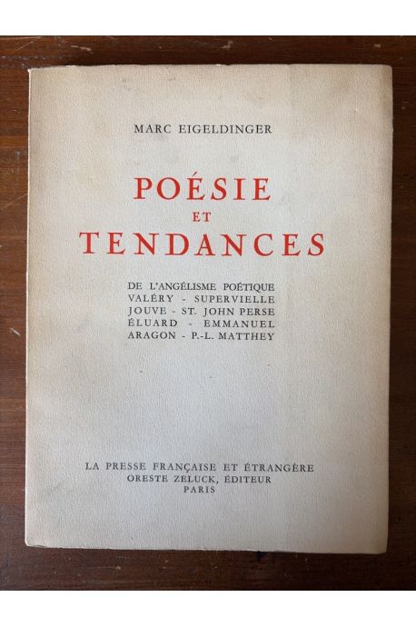 Poésie et tendances