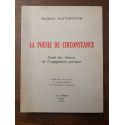 La poésie de circonstance, L'étude des formes de l'engagement politique