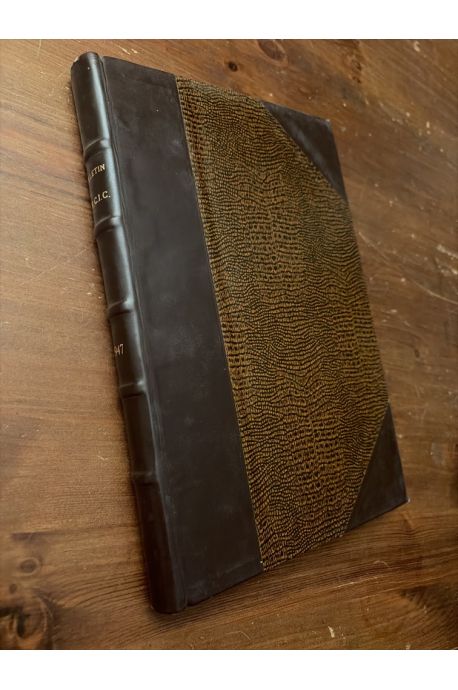 Bulletin de l'Association française des chimistes des industries du cuir Année 1947