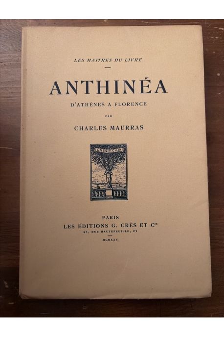 Anthinéa, d'Athènes à Florenvce