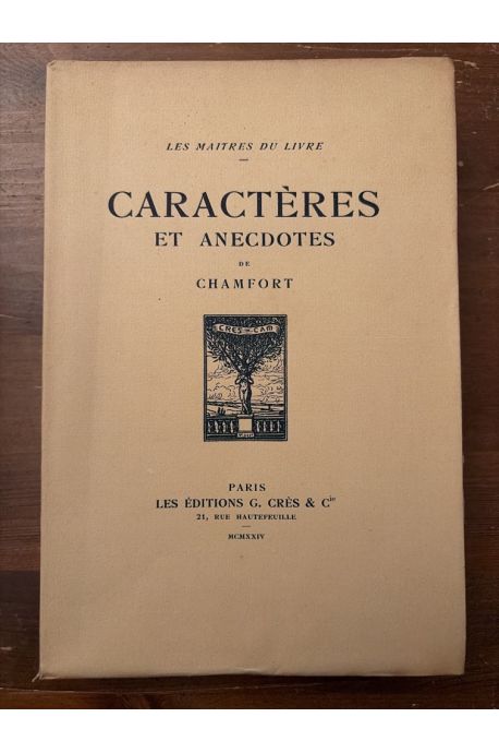 Caractères et anecdotes