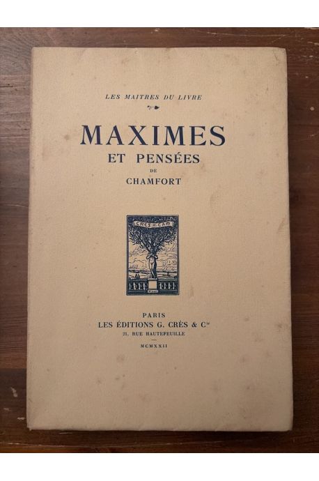 Maximes et Pensées