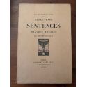 Réflexions ou sentences et maximes morales