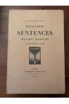 Réflexions ou sentences et maximes morales