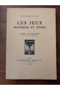 Les jeux rustiques et divins