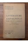 Panorama de la littérature espagnole contemporaine