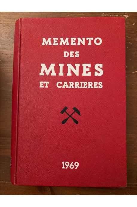 Memento des mines et carrières 1969
