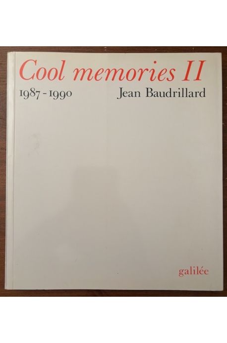 Cool Memories II, 1987-1990