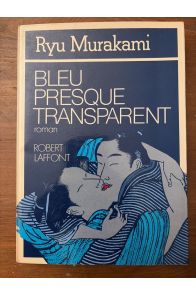 Bleu presque transparent