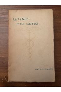 Lettres d'un satyre, première édition