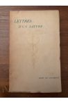 Lettres d'un satyre, première édition