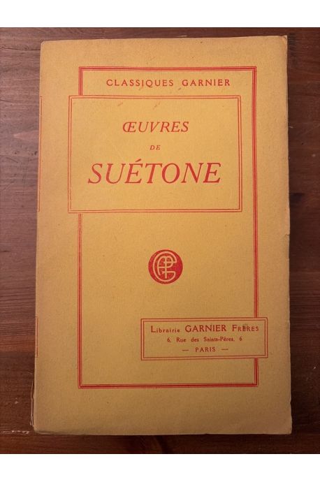 Oeuvres de Suétone