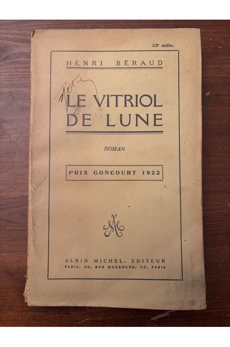 Le vitriol de lune
